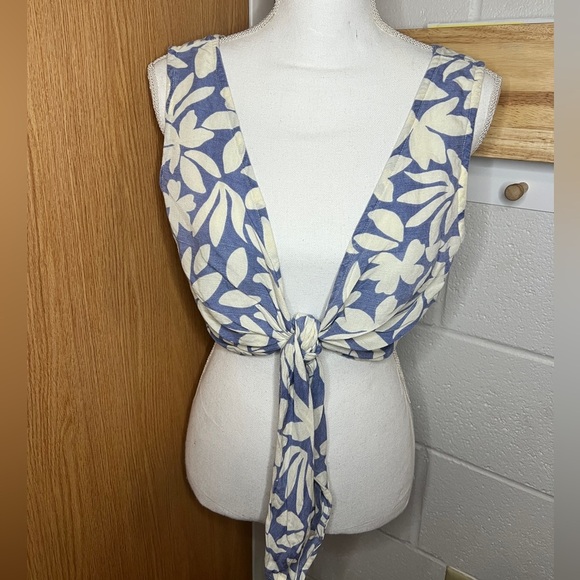 Rip Curl holiday tropic wrap top size L - Picture 2 of 4